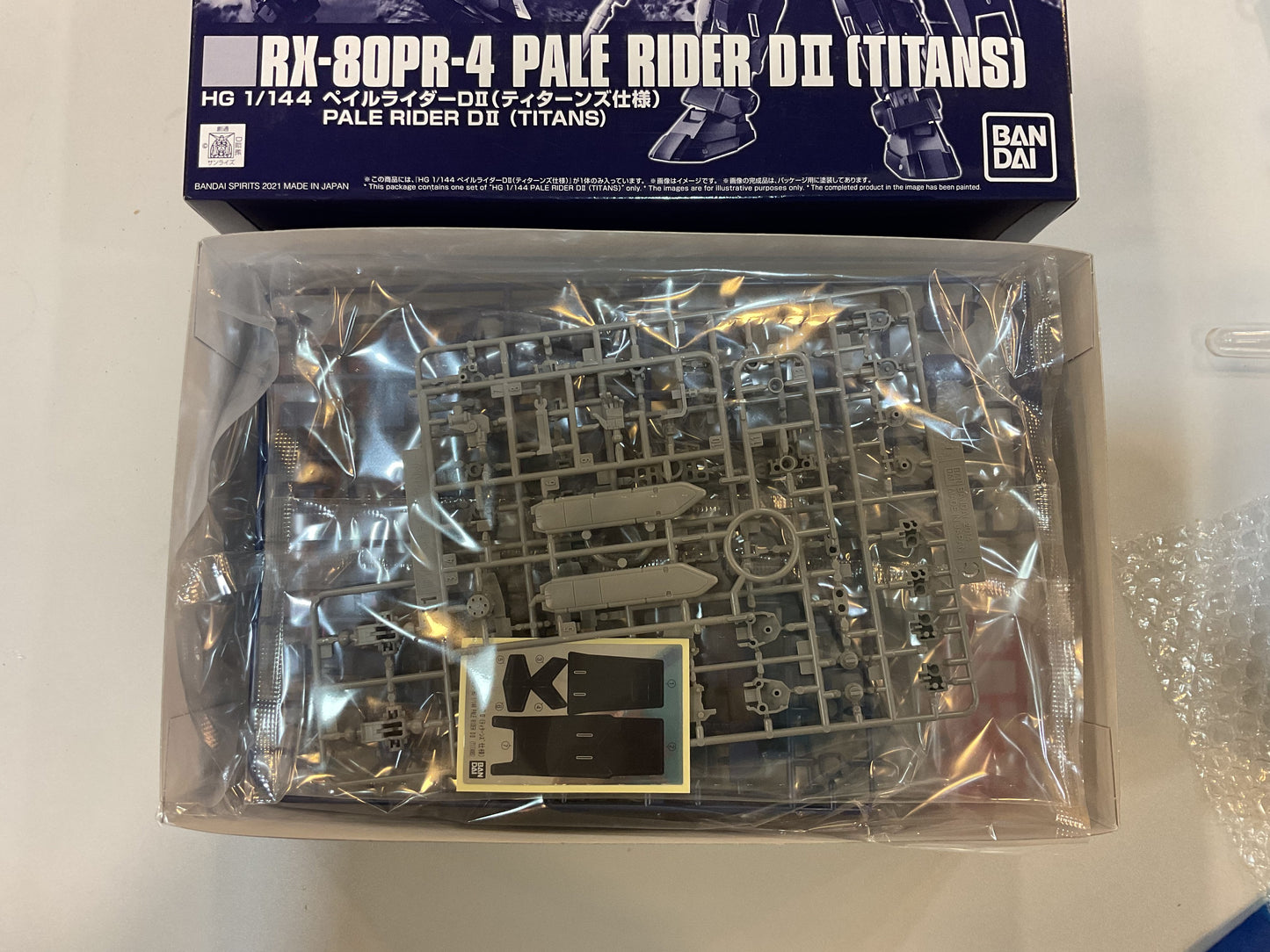 HG - RX-80PR-4 PALE Rider DII (Tians)