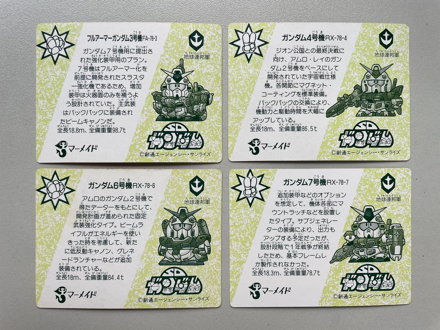 Ice Part 8_Gundam FA-78-3_No.153, 154, 156, 157