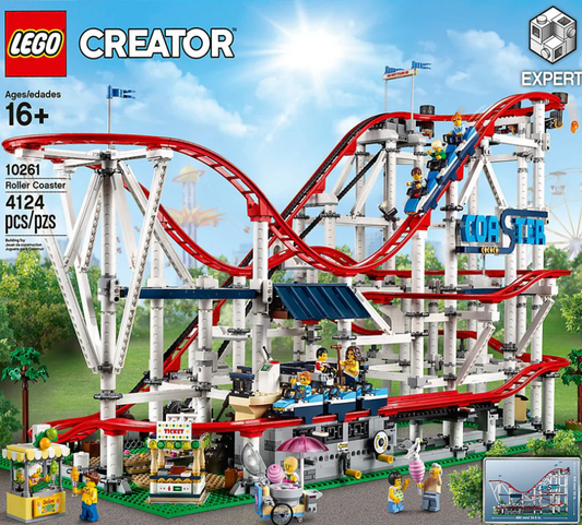 Lego 10261 Roller Coaster (原箱共2盒)