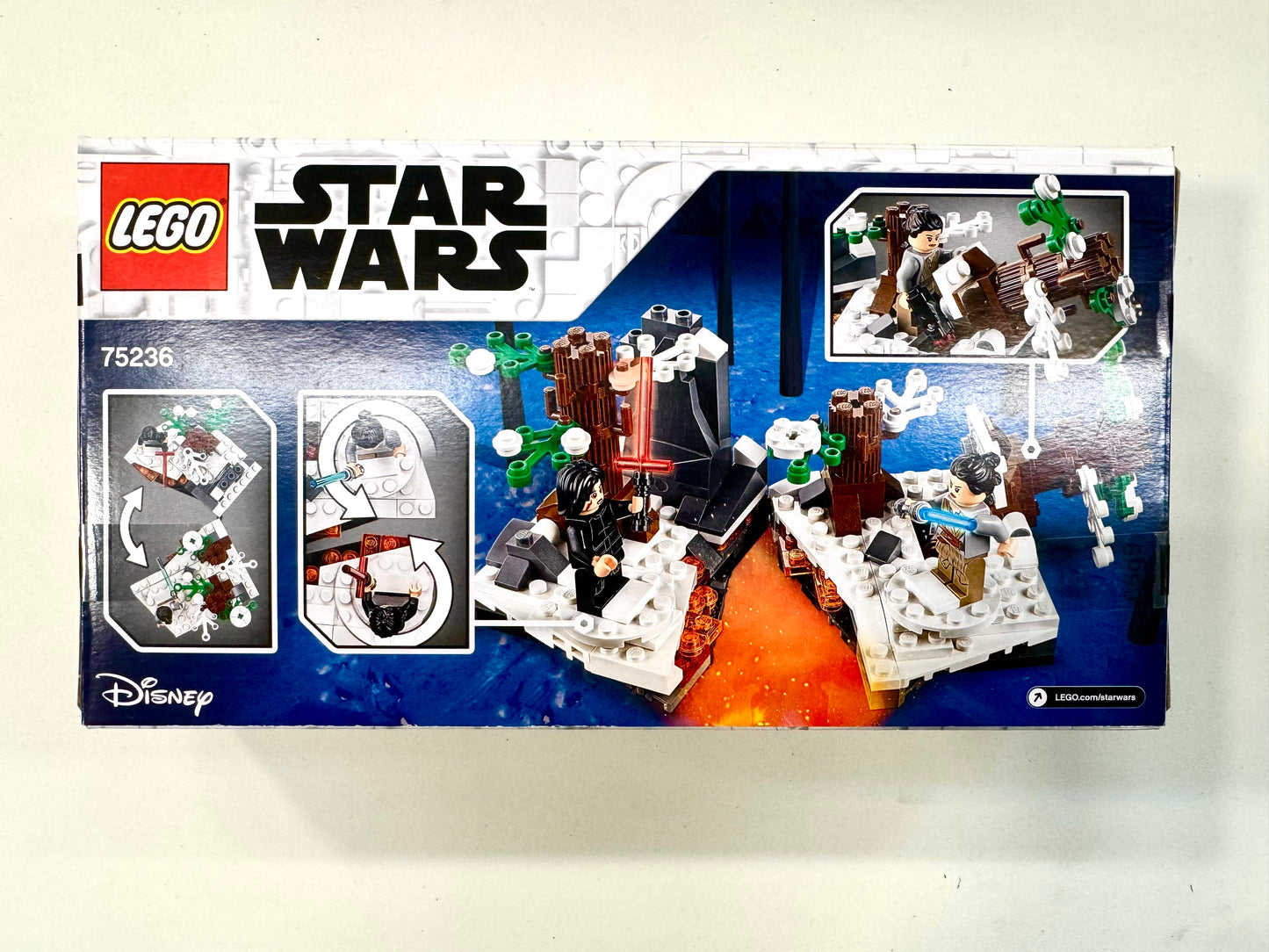 Lego 75236 Starwar Duel on StarKiller Base