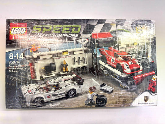 Lego 75876 Speed Champions Porsche 919 Hybird and 917K Pit Lane