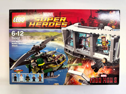 Lego 76007 Marvel Iron Man Malibu Mansion Attack