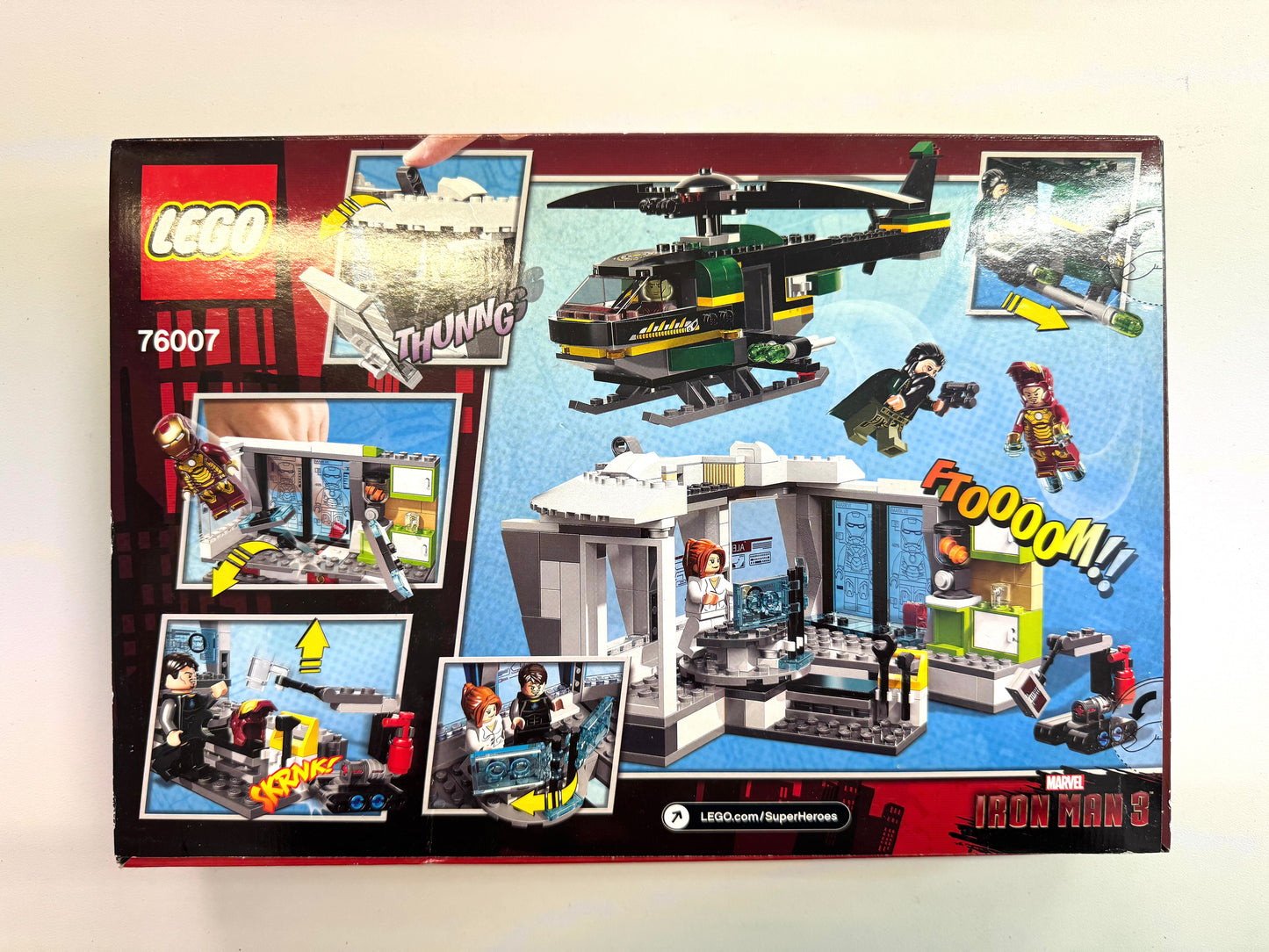 Lego 76007 Marvel Iron Man Malibu Mansion Attack