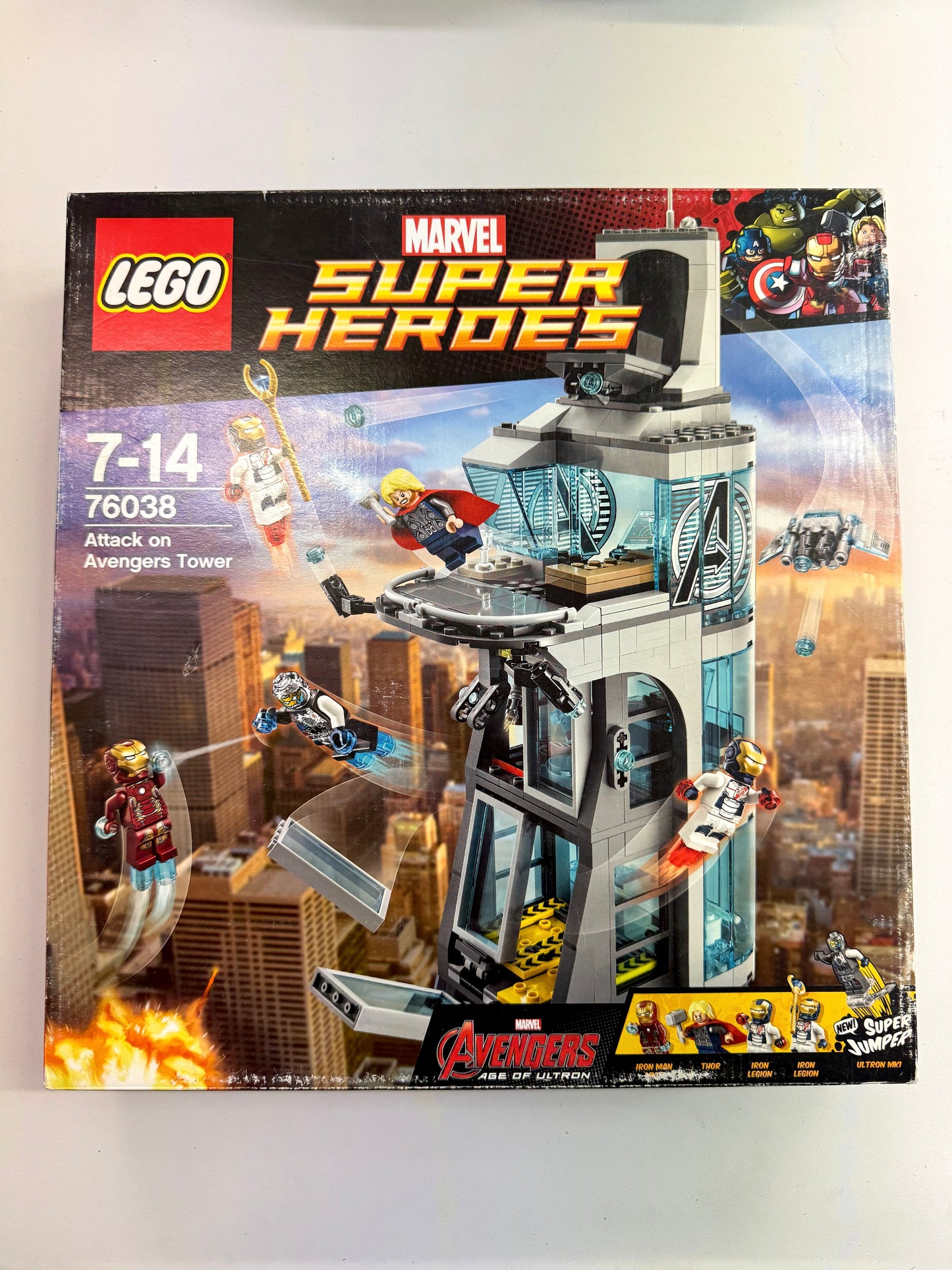 Lego 76038 Marvel Attack on Avengers Tower