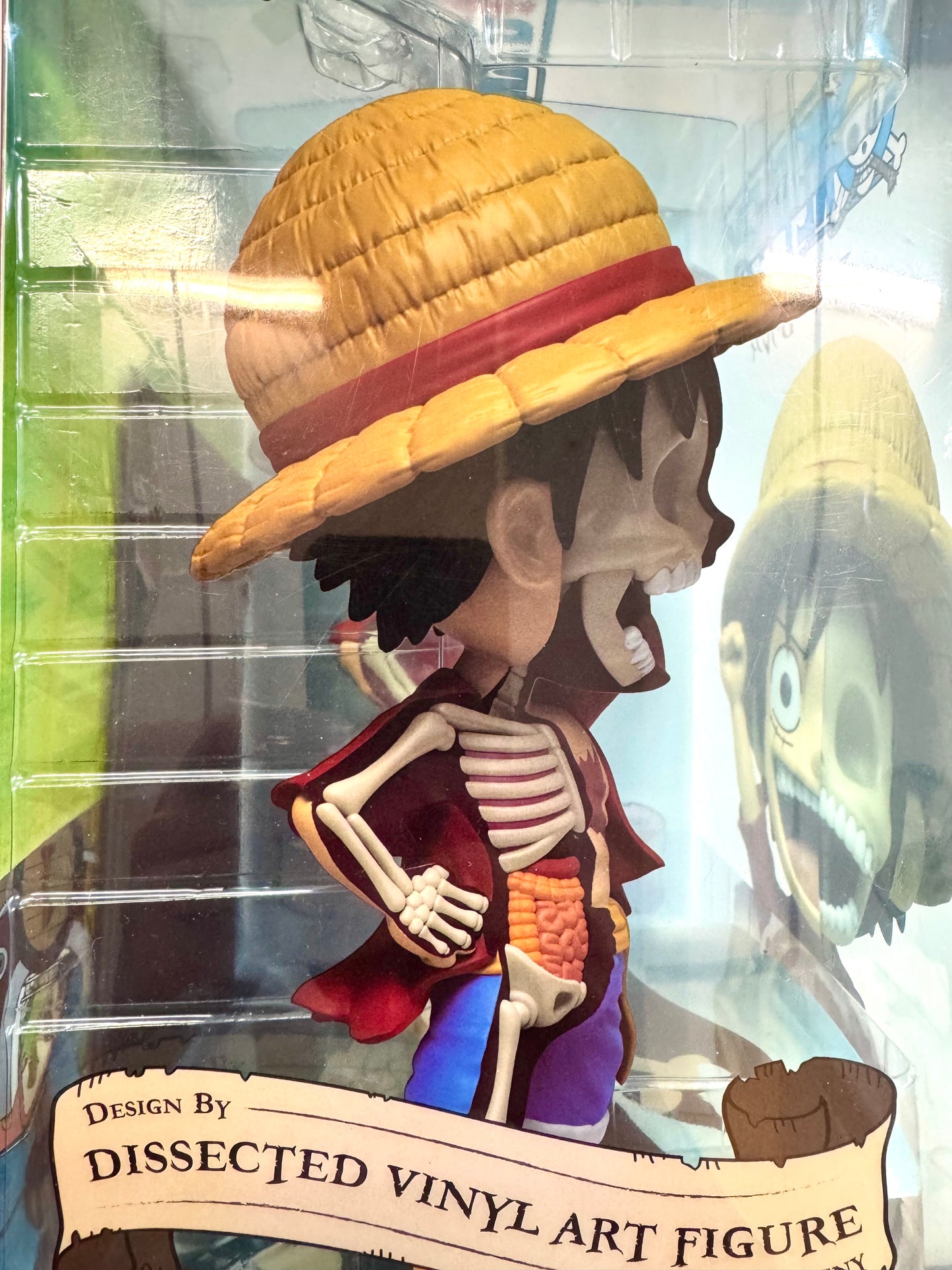 Mighty Jaxx XXRAY One Piece Plus Dissected Vinyl Art 路飛