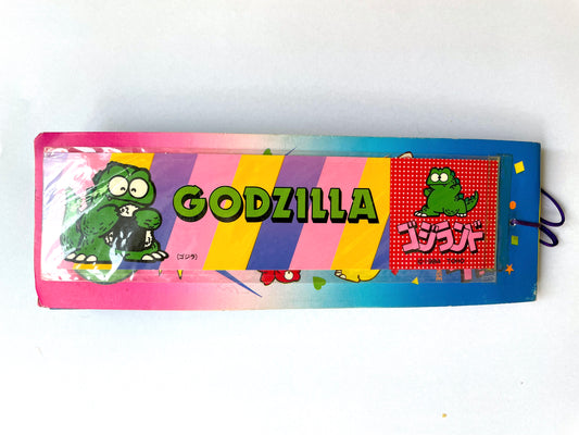 Mini 哥斯拉 長貼紙 吊包 30付