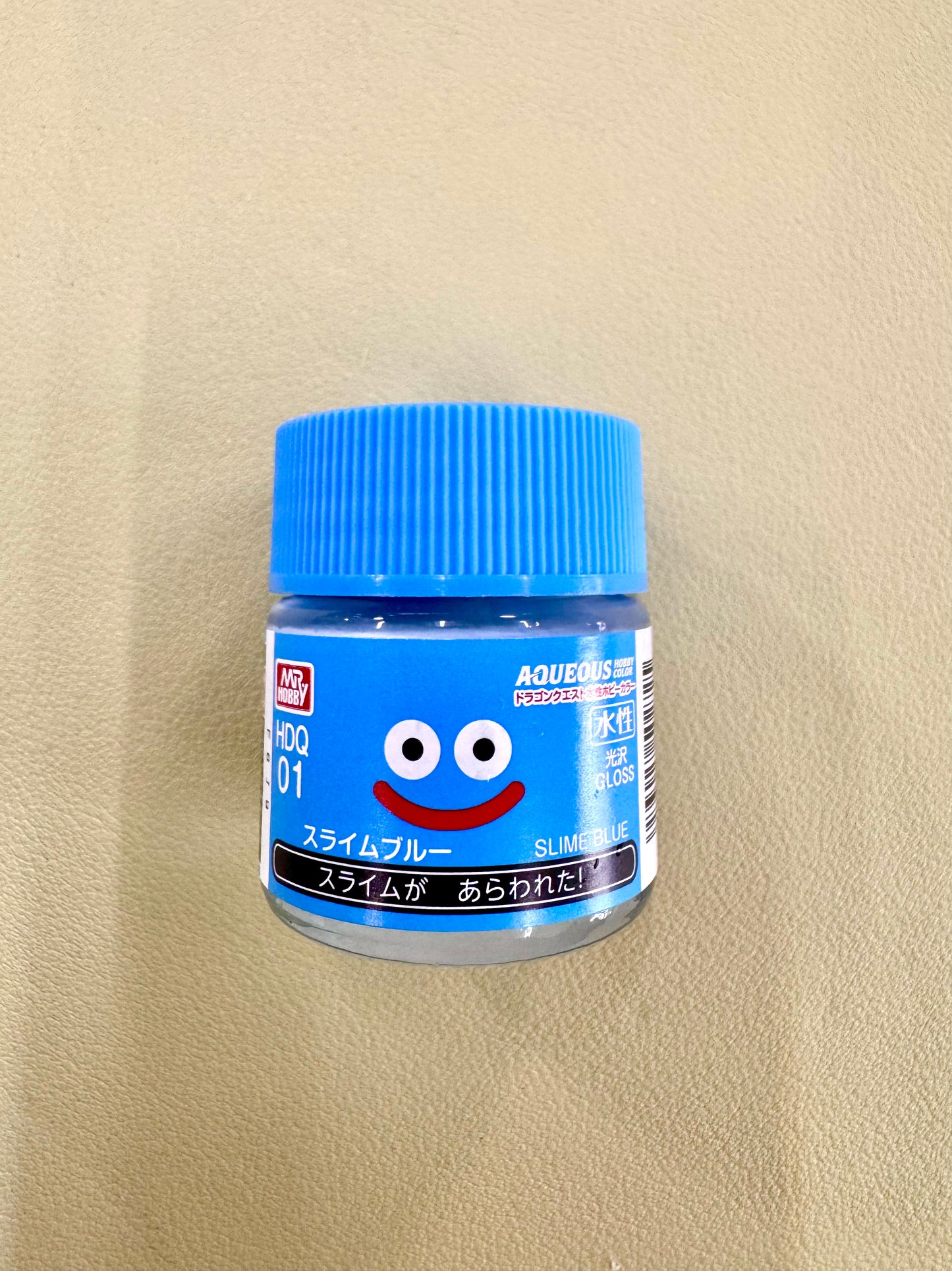 Mr Hobby  - DragonQuest HDQ01 史萊姆藍色 水性油 (光澤)