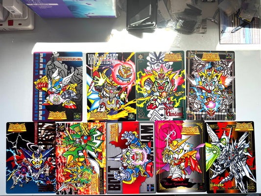 SD Gundam 新SD外伝 - 黃金神話 - Jumbo Card - 全9款