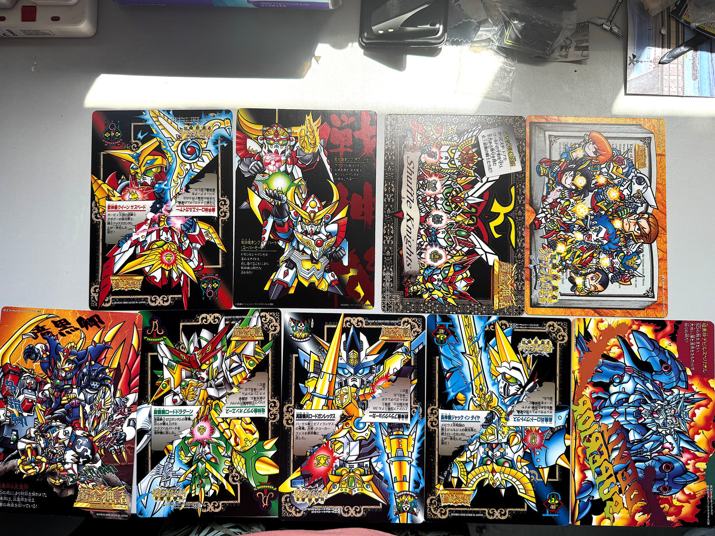 SD Gundam 新SD外伝 - 黃金神話 - Jumbo Card - 全9款