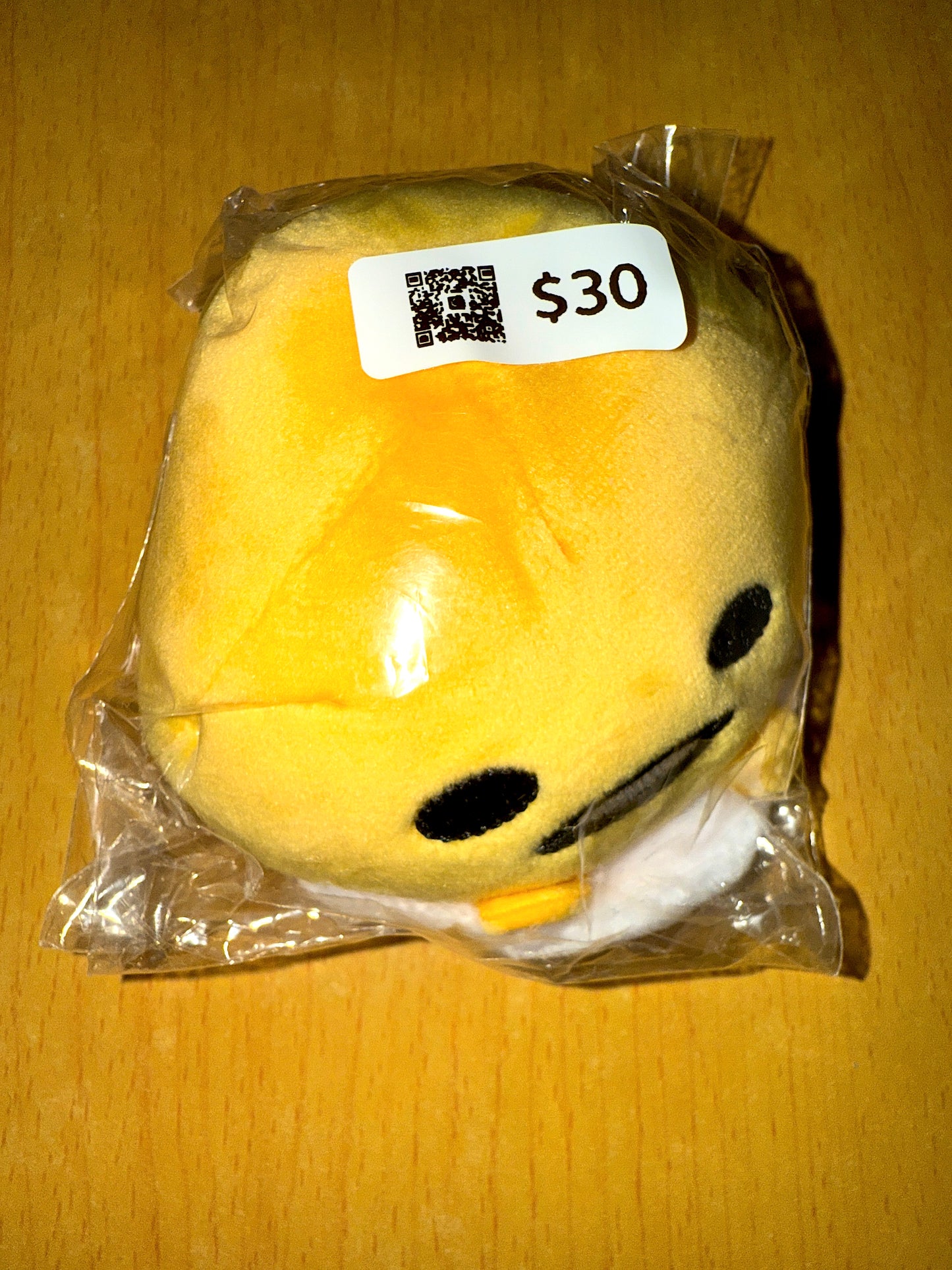 Sanrio 蛋黃哥 Gudetama 豆袋 公仔