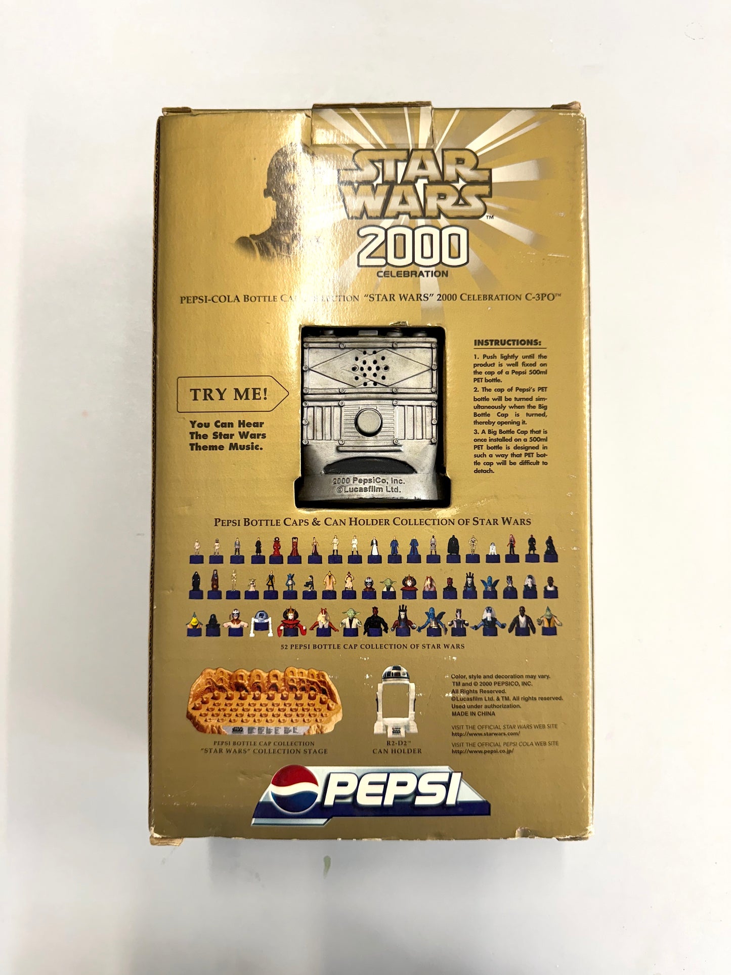 Star Wars 2000 PEPSI C-3PO