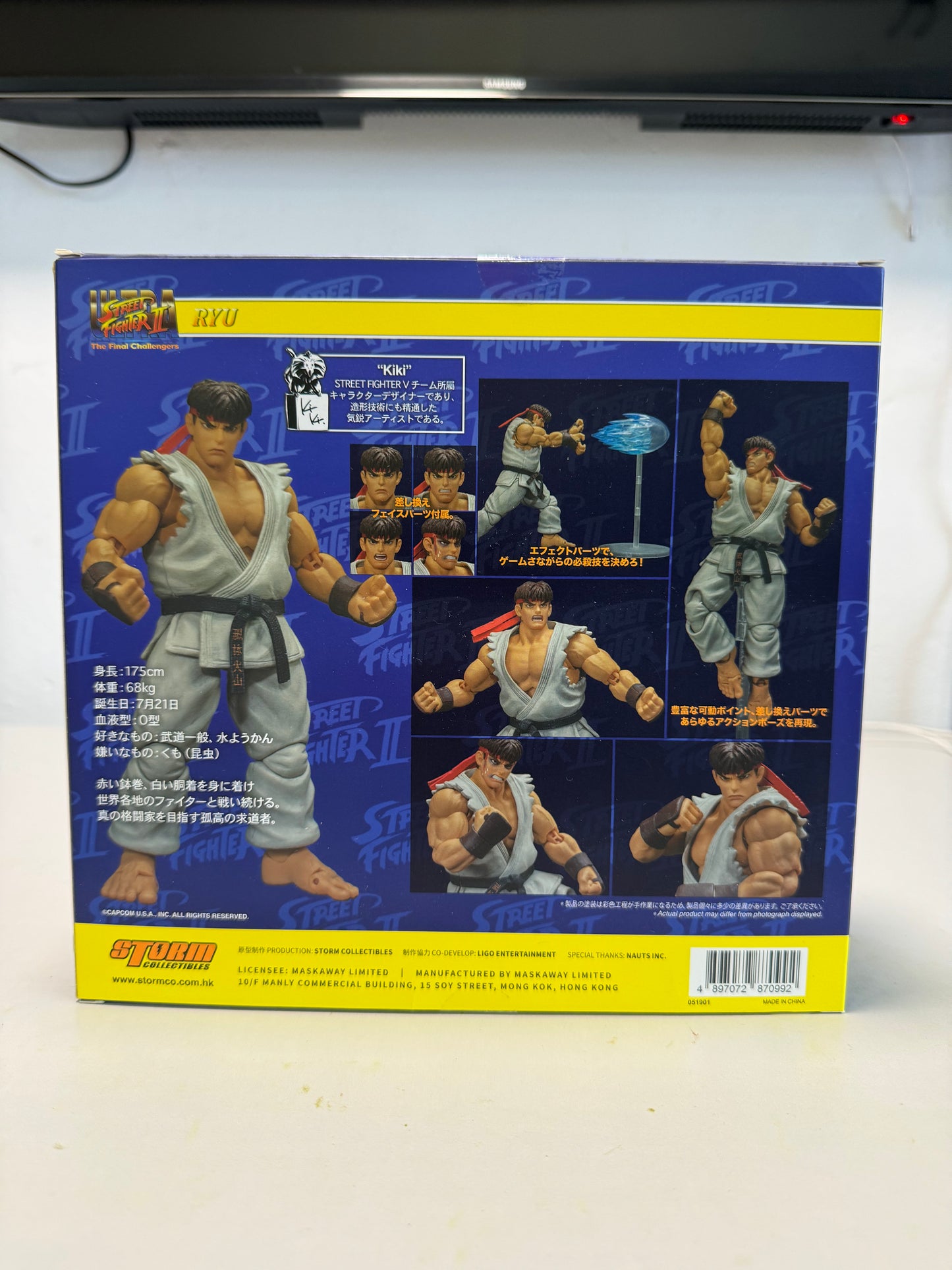 Storm 1/12 Street Fighter II - The fina Challengers - RYU