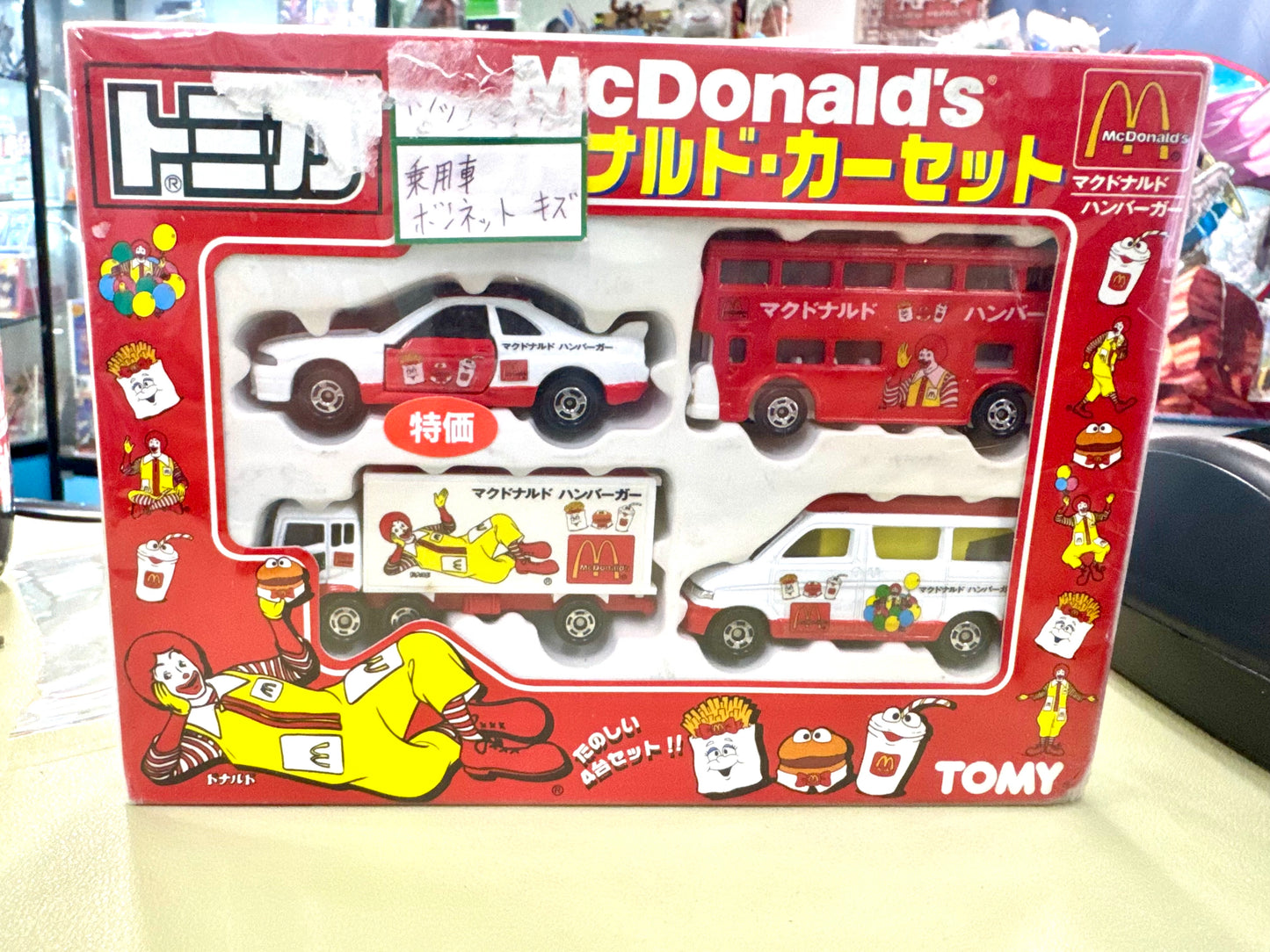 Tomy - Mcdonald 車仔套裝